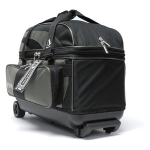 Factory Wholesale Durable Large Capacity <b>Trolley</b> Ball <b>Bag</b> With 2 Wheels and Retractable Handle Bowling <b>Bag</b> - Product Image 3