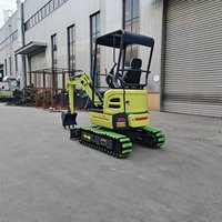Excavator Mini Crawler 1,8 Ton dengan Mesin Kubota, Bersertifikasi EPA CE, Harga Terjangkau