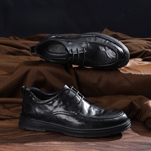 Chaussures en cuir décontractées pour hommes haut de gamme 2026 – Nouveauté respirante à semelle souple, à lacets, pour toutes les saisons - Product Image 3