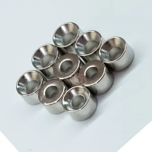 N48SH Countersunk Super Strong Neodymium Ndfeb Magnets For Machinery