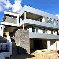 Nouvelle conception de villa australienne préfabriquée en structure légère en acier, hôtel de luxe, maison conteneur, villas préfabriquées à vendre