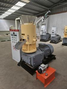 Machine à granulés de <span class=keywords><strong>bois</strong></span> biomasse Minglun 100-200 kg/h avec moteur et engrenages, moteur 37 kW 380 V/415 V pour presser divers matériaux - Product Image 6