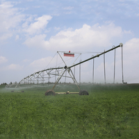 Système d'irrigation agricole pivotant mobile à prix d'usine avec arroseur final à vendre