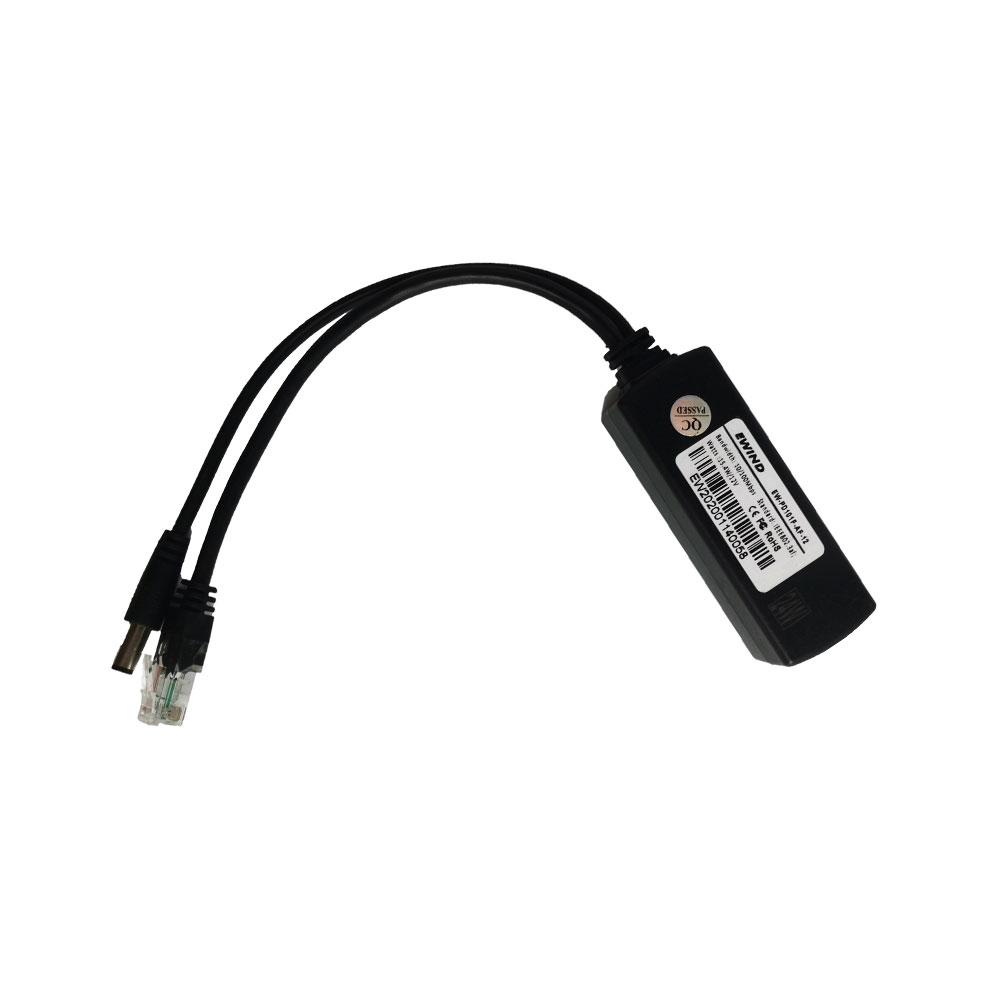 10/100 Мбит/с Power Over Ethernet 48V-12V Micro USB разъем для активного отдыха разделитель POE POE48V разделитель POE