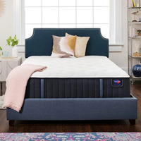 USA King Size Mousse à mémoire de forme Emballé sous vide Coil de poche Hôtel Bonnel Euro Top Roll up Twin Queen Spring Matelas dans une boîte