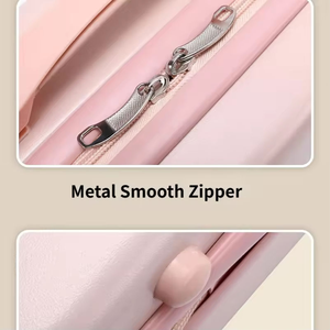 Maletines de Cosméticos Personalizados de 14 Pulgadas para Viaje, Bonitos para Niña, a la Moda, Resistentes al Agua, con Cremallera, Mini Maleta Portátil de Almacenamiento - Product Image 6