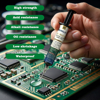 Perekat Epoxy UV Ramah Lingkungan Kekuatan Tinggi Laris Manis, Kit Resin UV Mewah untuk Perbaikan Motherboard Elektronik