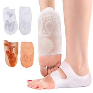 Fasciite plantaire SEBS protège-talons tasses talons éperon douleur coussins coussinets pour <span class=keywords><strong>tendinite</strong></span> d'<span class=keywords><strong>achille</strong></span> sec fissuré talon et soutien de la voûte plantaire - Product Image 1