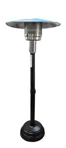 Chauffage extérieur par gaz pour terrasse, 41 000 BTU, avec roues, acier argenté, puissance, couleur, caractéristique, matériau, origine, type, <span class=keywords><strong>total</strong></span> Yoou - Product Image 2