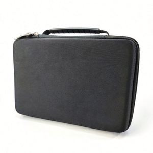 Étui professionnel personnalisé noir en EVA rigide pour fer à friser, avec poignée en plastique, étanche, pour voyage, outil de barbier, étui de rangement durable - Product Image 5