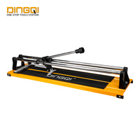 Coupe-carreaux manuel DingQi à double rail, haute précision, en alliage d'aluminium, 600 mm, épaisseur maximale 12 mm, pour carreaux de céramique et de porcelaine