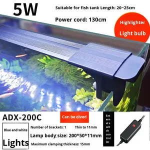 Lampe LED pour aquarium Sen Sen, éclairage pour plantes aquatiques et aquariums avec support fixe - Vente en gros - Product Image 6