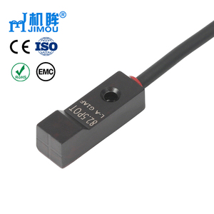 Sensore di Prossimità Induttivo JIMOU a <span class=keywords><strong>3</strong></span> Fili IP67, Interruttore DC12V Piccolo Quadrato con Uscita NPN PNP NO NC - Product Image 1