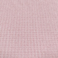 Tissu en tweed bleu de créateur 100% polyester tissé technique pour vêtements pour garçons-vestes de bricolage faites à la main gilets robes