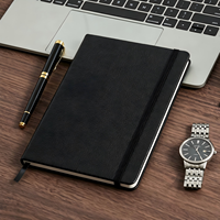Carnet de notes A5 personnalisé en cuir pleine fleur avec fermeture magnétique et attache pour stylo, idéal pour l'écriture, la planification et comme cadeau d'affaires