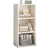 Petites étagères de rangement modernes en bois, combinables librement, pour économiser de l'espace, pour appartement, salon, meubles