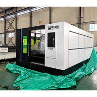 Machine de découpe laser à fibre CNC d'usine OEM avec couverture complète