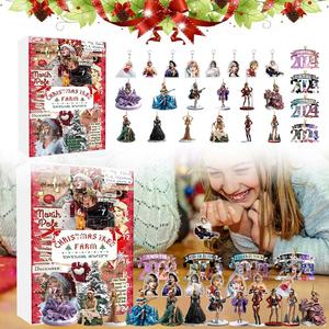 Calendrier de l'Avent transfrontalier, cubes magiques, boîte aveugle, compte à rebours de 24 jours, boîte cadeau surprise, Taylor - Product Image 1