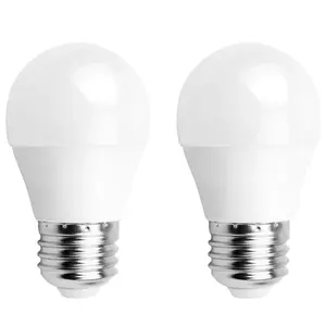 Lampadina LED G45 E27 6W, 2 unità, a basso consumo, lunga durata, illuminazione brillante, ideale per case e attività commerciali. - Product Image 1