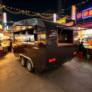 Usine certifiée DOT CE, directement de l'usine, entièrement équipée d'une cuisine OEM pour remorque de vente ambulante de restauration rapide. - Product Image 5