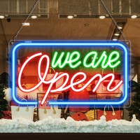 Enseigne publicitaire LED néon flexible avec lettres lumineuses décoratives, étanche IP65 pour bars, hôtels et bureaux (12V)