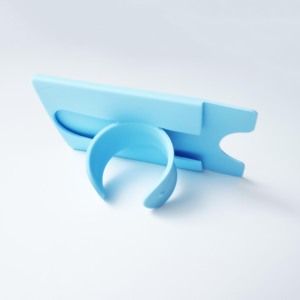 Soporte de silicona personalizado con cualquier logotipo para teléfono móvil, tarjetero de silicona resistente con adhesivo para tarjetas de crédito, ideal para regalos. - Product Image 5