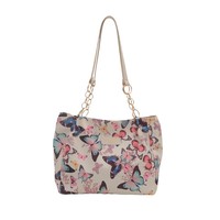 Sac fourre-tout vintage coréen style preppy pour femme avec fermeture éclair – Collection été 2026