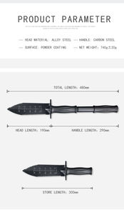 Dedektör kürek <span class=keywords><strong>metal</strong></span> dedektörü kürek - Product Image 2