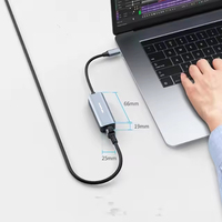 Adaptateur Ethernet Gigabit USB C, adaptateur réseau LAN Gigabit USB 3.0 vers RJ45 1000 Mbps, adaptateur Ethernet vers USB C, pour MacBook Pro