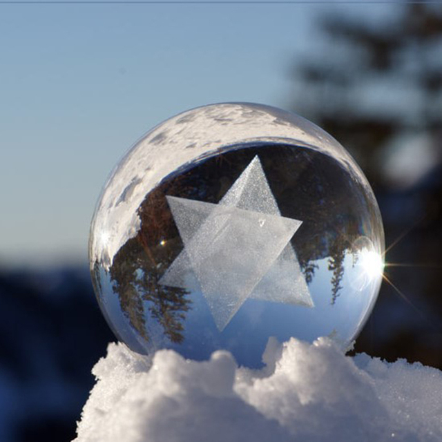 K9 Crystal Ball Custom Laser Crystal Ball with Engraved Base