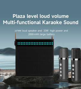 ลำโพงบลูทูธ5.3โฮมเธียเตอร์ขนาดเล็กพร้อมไมค์ไร้สายลำโพงขนาดเล็กไฟ LED ปรับได้ของขวัญสำหรับเด็กและผู้ใหญ่ - Product Image 5