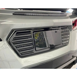 Support de plaque d'immatriculation arrière de voiture, cadre décoratif pour Chevrolet Corvette C8 Z51 Z06, Kit de carrosserie, accessoires de voiture - Product Image 3