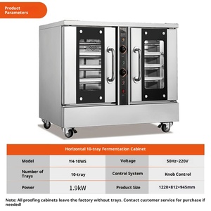 Tomis กล่องหมัก YH-10WK ใหญ่สำหรับโรงงานผลิตอาหารขนมปังแผ่นเชิงพาณิชย์ขนาด380-480โวลต์รับประกันสามเฟส1ปี - Product Image 4