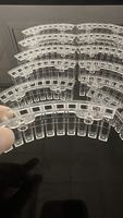 Cuvette jetable Bioelab AS120 pour analyse biochimique, compatible avec l'analyseur de chimie clinique Bioelab AS-120