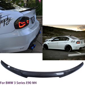 Alerón Trasero de Fibra de Carbono Estilo E90 M3 M4 para BMW Serie 3 E90 4 Puertas, 2004-2011 - Product Image 2