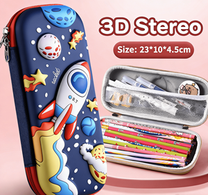 Nuovi Prodotti Personalizzabili, <span class=keywords><strong>Astuccio</strong></span> in Plastica Carino, Facile da Pulire, Impermeabile e di Grande Capacità - Product Image 2