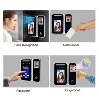Máquina de Control de Acceso con Reconocimiento Facial y de Huellas Dactilares, Sistema de Control de Asistencia con Software Gratuito en la Nube