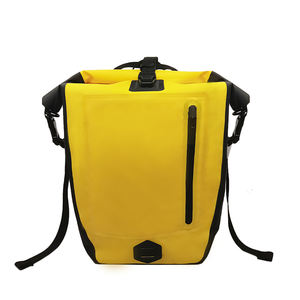 Hot New Waterproof Adjustable Strap Universal Fit Mountain <strong>Bike</strong> Road Double Pannier Rear <strong>Bag</strong> Bicycle <strong>Saddle</strong> Rack Travel <strong>Bags</strong> - Product Image 3
