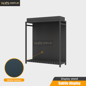 Tùy chỉnh-mang nhãn hiệu có thể gập lại sang trọng kim loại sàn hiển thị đứng sàn gỗ chương trình khuyến mãi Logo in ấn màu sắc lựa chọn phù hợp với thương hiệu - Product Image 5