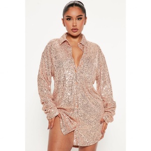 Nuevos Productos Explosivos: Vestido Camisero de Manga Larga con Cintura Natural, Ecológico y Versátil para Otoño - Product Image 6