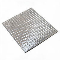Tapis insonorisant carré en aluminium pour voiture, renforcé, 80 mil, amortisseur de vibrations en butyl - Qualité professionnelle, sans odeur, sans COV