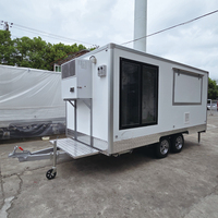 Camions de restauration, Food Truck, Camion de glaces, Camion de tacos, Camion de burgers, Camion de pizzas, Camion de café, Remorque alimentaire double zone