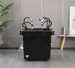 Juego de lavabo de champú con instrumento de lavado de seis cabezales de lujo para terapia de cabeza y cuello facial-Peluquería Spa de belleza - Product Image 4