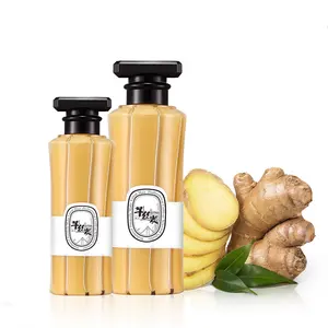 468ml 738ml Private Label Organic Herbal Hair Care Anti Dandruff Ginger Shampoo