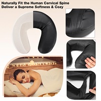 Table de massage pour le visage Berceau et coussin Chaise de massage réglable Lit de spa Appui-tête et oreiller pour le visage