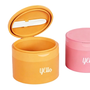 Envase Cosmético Moderno Personalizado con Cuchara y <span class=keywords><strong>Pinzas</strong></span>, Contenedor <span class=keywords><strong>de</strong></span> Plástico <span class=keywords><strong>de</strong></span> Lujo <span class=keywords><strong>de</strong></span> 100g/4oz para Cosméticos - Product Image 2