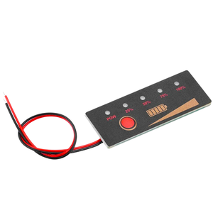 Indicador de Capacidad de Batería para Baterías de Iones de Litio / LiFePO4 / Plomo-Ácido, Tablero de Visualización de Porcentaje de Paquete de Baterías de 1-20S - Product Image 3