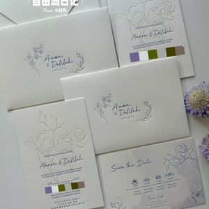 Support Small Quantity Customized <strong>Personalized</strong> Elegant Wedding <strong>Invitations</strong> - Product Image 3