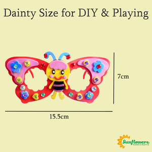 Popular marca de girasoles, gafas de dibujos animados de espuma EVA DIY, juguetes de <span class=keywords><strong>pasta</strong></span>, juegos creativos y manualidades para niños con embalaje personalizado - Product Image 2