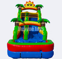 Kommerzielle umweltfreundliche PVC-Hüpfburg-Kombi-Rutsche für Kinder mit Bällebad – Indoor/Outdoor Hüpfspiel, individuell anpassbar